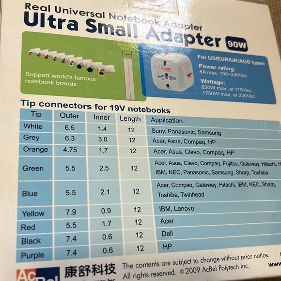 Real universal Notebook adapter - Picture 3 of 4